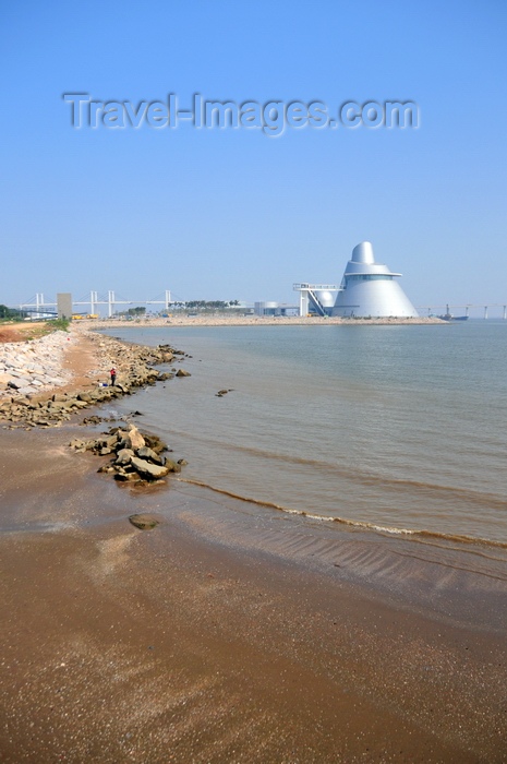 macao47: Macau, China: waterfront and Macau Science Center (MSC) - designed by Pei Partnership Architects - Dr. Sun Yat-Sen Avenue - photo by M.Torres - (c) Travel-Images.com - Stock Photography agency - Image Bank