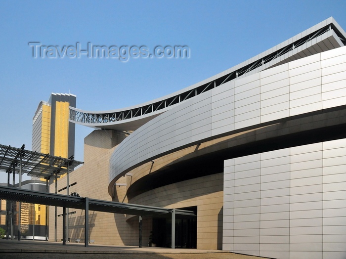 macao53: Macau, China: Macao Museum of Art (MAM) - Xi'an Xinghai Avenue, Nape area - photo by M.Torres - (c) Travel-Images.com - Stock Photography agency - Image Bank