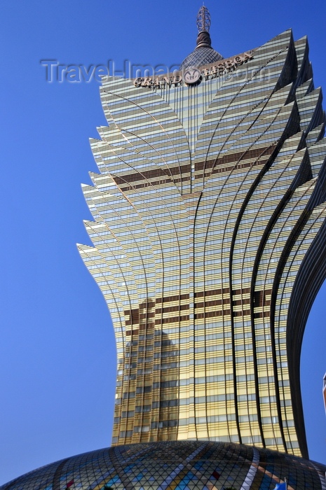 macao69: Macau, China: Grande Lisboa hotel and casino - the territory's tallest building - photo by M.Torres - (c) Travel-Images.com - Stock Photography agency - Image Bank