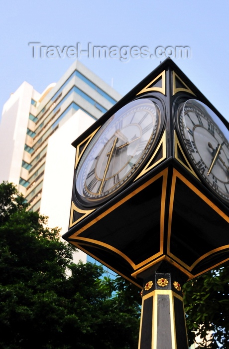 macao91: Macau, China: public clock on Praia Grande Avenue - photo by M.Torres - (c) Travel-Images.com - Stock Photography agency - Image Bank
