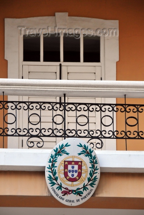 macao94: Macau, China: coat of arms at the Portuguese General Consulate - photo by M.Torres - (c) Travel-Images.com - Stock Photography agency - Image Bank