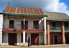 Moramanga, Alaotra-Mangoro, Toamasina Province, Madagascar: old faades - photo by M.Torres