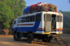 Bekopaka, Antsalova district, Melaky region, Mahajanga province, Madagascar: adapted 4WD trucks go where buses cannot reach - photo by M.Torres