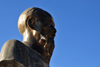 Antananarivo / Tananarive / Tana - Analamanga region, Madagascar: bust of the Vietnamese leader Ho Chi Mihn - Place Ho Chi Minh, Ampefiloha - photo by M.Torres