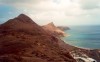 ilha do Porto Santo - Ponta da Gal: o ilhu de Cima - sobre o Boqueiro de Cima  (image by M.Durruti)