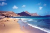 ilha do Porto Santo - Vila Baleira:  'golden beach' - a praia dourada (image by M.Durruti)