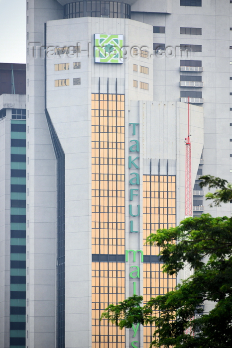 mal103: Kuala Lumpur, Malaysia: Takaful Malaysia tower - Islamic co-operative insurance - photo by M.Torres - (c) Travel-Images.com - Stock Photography agency - Image Bank