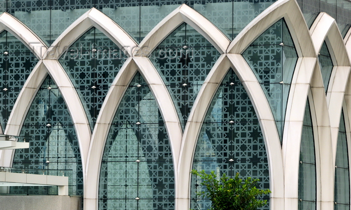 mal104: Kuala Lumpur, Malaysia: Dayabumi complex atrium - arches and Islamic pattern - photo by M.Torres - (c) Travel-Images.com - Stock Photography agency - Image Bank