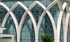 Kuala Lumpur, Malaysia: Dayabumi complex atrium - arches and Islamic pattern - photo by M.Torres