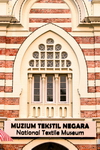 Kuala Lumpur, Malaysia: Mogul style window at the National Textile Museum (Muzium Tekstil Negara), built in 1896 for the Federated Malay States Railways - photo by M.Torres