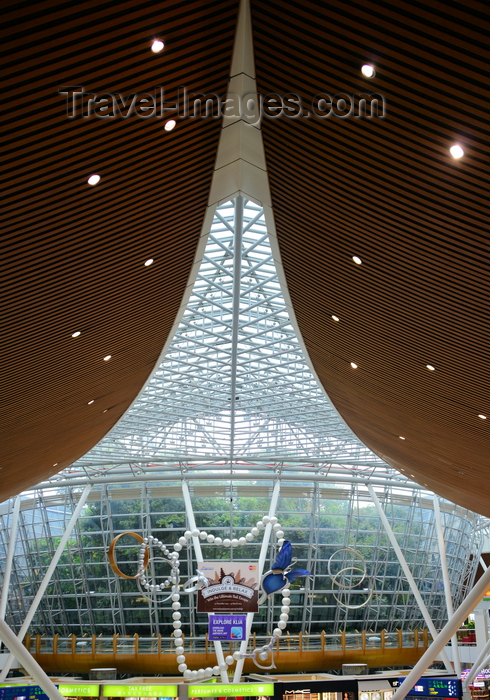 mal12: Kuala Lumpur, Malaysia: dome with rainforest - Kuala Lumpur International Airport (KLIA), Satellite terminal A - Sepang, Selangor - photo by M.Torres - (c) Travel-Images.com - Stock Photography agency - Image Bank