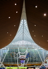 Kuala Lumpur, Malaysia: dome with rainforest - Kuala Lumpur International Airport (KLIA), Satellite terminal A - Sepang, Selangor - photo by M.Torres