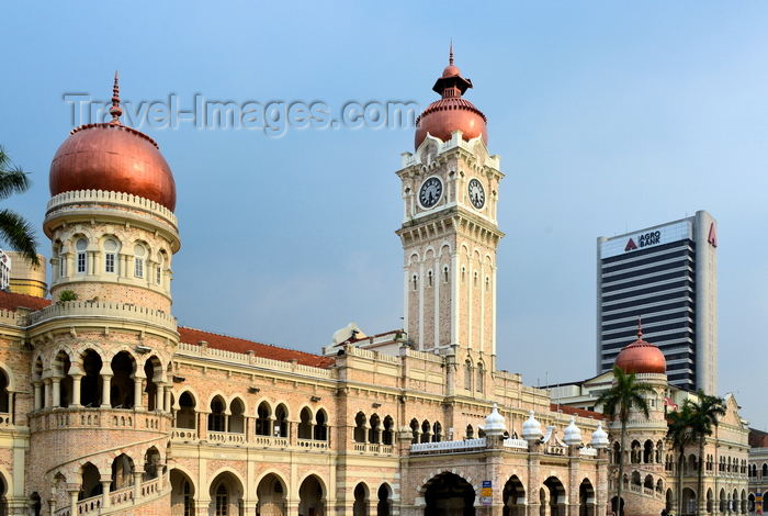 mal137: Kuala Lumpur, Malaysia: Sultan Abdul Samad Building, the British colonial Government Offices - facade on Jalan Raja - photo by M.Torres - (c) Travel-Images.com - Stock Photography agency - Image Bank