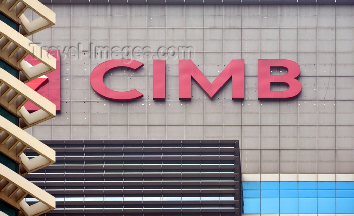 mal32: Kuala Lumpur, Malaysia: CIMB Bank tower detail - Commerce International Merchant Bankers, formerly Bumiputra-Commerce Holdings Berhad - photo by M.Torres - (c) Travel-Images.com - Stock Photography agency - Image Bank