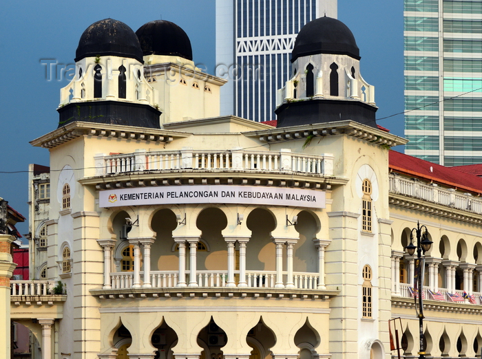 mal344: Kuala Lumpur, Malaysia: Old High Courts - colonial architecture with modern bank towers in the background - photo by M.Torres - (c) Travel-Images.com - Stock Photography agency - Image Bank