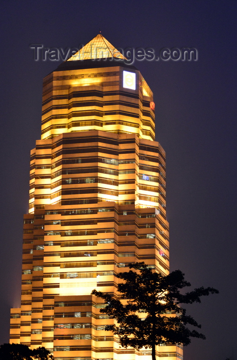 mal365: Kuala Lumpur, Malaysia: Public Bank tower at night - PSP Akitek architects - photo by M.Torres - (c) Travel-Images.com - Stock Photography agency - Image Bank