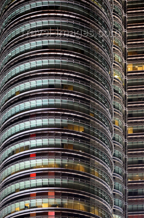 mal374: Kuala Lumpur, Malaysia: Petronas Towers - bustle area detail - the facade uses a 33,000-panel curtain wall cladding system - photo by M.Torres - (c) Travel-Images.com - Stock Photography agency - Image Bank