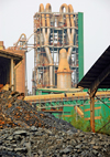 Cement factory - detail, Langkawi, Malaysia. photo by B.Lendrum