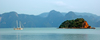 Boats and islands, Langkawi, Malaysia. photo by B.Lendrum