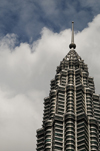 Kuala Lumpur, Malaysia: top of one of the Petronas Towers - photo by J.Pemberton