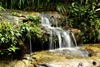 Bako National Park, Sarawak, Borneo, Malaysia: small waterfall - photo by A.Ferrari