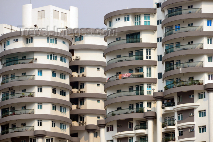 mal81: Kuala Lumpur, Malaysia: cylindrical towers of the Villa Scott Condominium - photo by M.Torres - (c) Travel-Images.com - Stock Photography agency - Image Bank