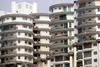 Kuala Lumpur, Malaysia: cylindrical towers of the Villa Scott Condominium - photo by M.Torres