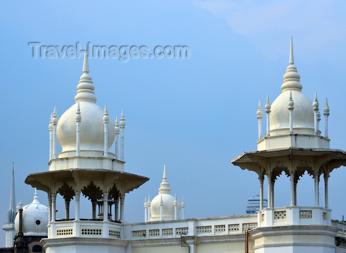 mal87: Kuala Lumpur, Malaysia: domed towers of the Kuala Lumpur railway station - Indo-Saracenic style - photo by M.Torres - (c) Travel-Images.com - Stock Photography agency - Image Bank