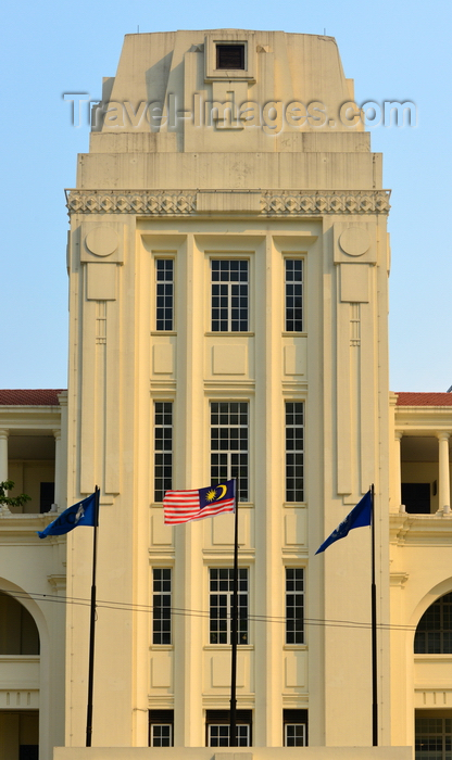 mal89: Kuala Lumpur, Malaysia: tower of the Asian International Arbitration Centre - former New Railway Offices, or Sulaiman Building - colonial architecture, Kampung Attap - photo by M.Torres - (c) Travel-Images.com - Stock Photography agency - Image Bank