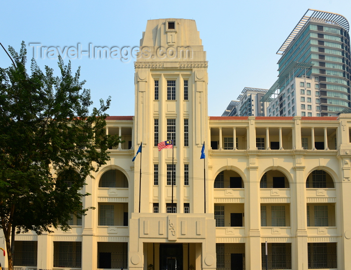 mal90: Kuala Lumpur, Malaysia: façade of the Asian International Arbitration Centre - former New Railway Offices, or Sulaiman Building - colonial architecture, Kampung Attap - photo by M.Torres - (c) Travel-Images.com - Stock Photography agency - Image Bank