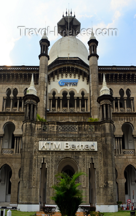 mal93: Kuala Lumpur, Malaysia: Malayan Railway Administration Building - KTM (1910) - photo by M.Torres - (c) Travel-Images.com - Stock Photography agency - Image Bank