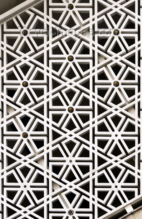mal98: Kuala Lumpur, Malaysia: National Mosque façade - Islamic latticework - jali - photo by M.Torres - (c) Travel-Images.com - Stock Photography agency - Image Bank