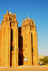 Blantyre, Malawi: St Michael and All Angels Church - main facade, facing west - Blantyre Mission - Scottish mission site, off Chileka Road - photo by M.Torres