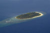 Maldives Aerial view of Atoll (photo by B.Cain)