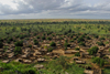 Bandiagara Escarpment, Dogon country, Mopti region, Mali: vew over a Dogon village - photo by J.Pemberton