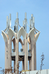 Bamako, Mali: Chinese built tower of the Bamako International Conference Center / Centre International de Conferences de Bamako (CICB) - photo by M.Torres