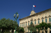 Malta: La Valletta - Auberge of Castile and Portugal - Prime Minister's residence - faade - photo by A.Ferrari