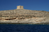 Malta - Comino: St. Mary's Tower, built by the Knights Hospitaller - torre Santa Maria - Turm (photo by A.Ferrari)
