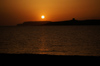 Malta - Comino: sunset - island silhouette seen from Marfa point in Malta (photo by A.Ferrari)