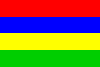 Mauritius / Mauricia / Maurice - flag - photo by A.Dnieprowsky