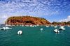 Mamoudzou, Grande-Terre / Mahore, Mayotte: Pointe Mahabou and the bay - photo by M.Torres