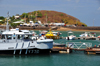 Dzaoudzi, Petite-Terre, Mayotte: quai Issoufali - Gendarmerie Maritime flotilla - Y770 tugboat, the Morse - Remorqueur-pousseur type RP10 - photo by M.Torres