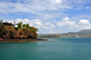 Dzaoudzi, Petite-Terre, Mayotte: the 'Rocher' with Mamoudzou in the background - photo by M.Torres