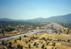 Mexico - Teotihuacan (Mexico state): avenue of the Dead, Pyramid of the Moon, Jaguar Palace, Temple of the Plumed Conch Shells and Temple of the Mythological Animals / Piramide de ls Luna - Avenida de los Muertos - photo by M.Torres