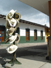 Mexico - Xalapa: sombreros for sale (photo by A.Caudron)