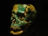 Mexico - Oaxaca de Juarz: jade skull in museum - cranium  (photo by A.Caudron)
