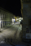 Mexico - Oaxaca de Juarz: main street by night (photo by A.Caudron)
