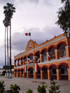 Mexico - Oaxaca de Juarz: Maria del Tule palacio municipal (photo by A.Caudron)