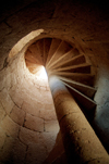 Mexico - Bahia De Los Angeles (Baja California): circular staircase - spiral - photo by G.Friedman