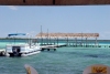 Mexico - Chetumal (Quintana Roo): Bacalar lagoon pontoon (photo by A.Caudron)